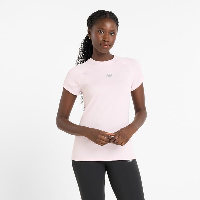 New Balance Women's Jacquard Slim T-Shirt
